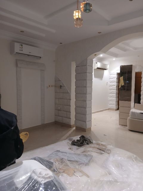 دهان مباني داخلي وخارجي