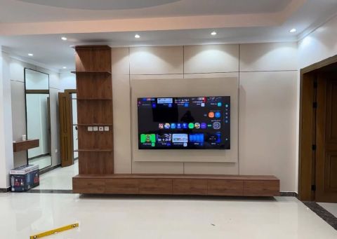 فني ديكورات شاشات شيب