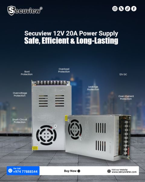 Secuview 12V 20A Power