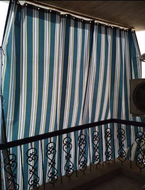 ستارة ألبلكونه الشتاء دخلت