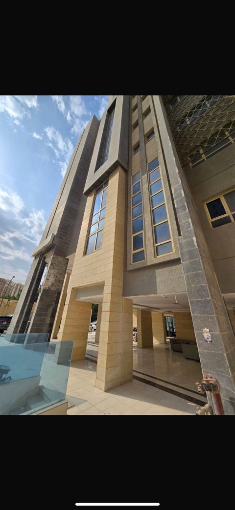 For sale, a building