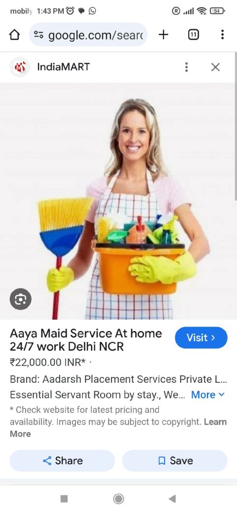 House maids available for