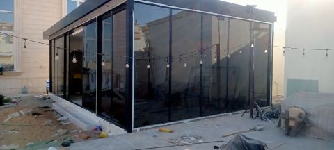 Aluminum Glass work insulation