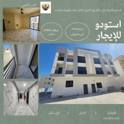 في النخيل للإيجار استوديوهات