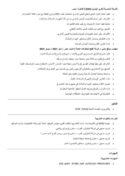 Civil Engineer with +